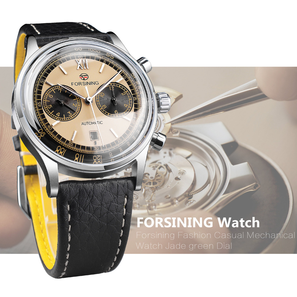 Luxury Watch Grade - Forsining wysokiej klasy zegarki męskie wodoodporny
