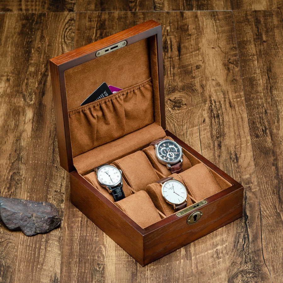 Luxury Watch Stand - CLCUV Luksusowe drewniane pudełko na zegarek
