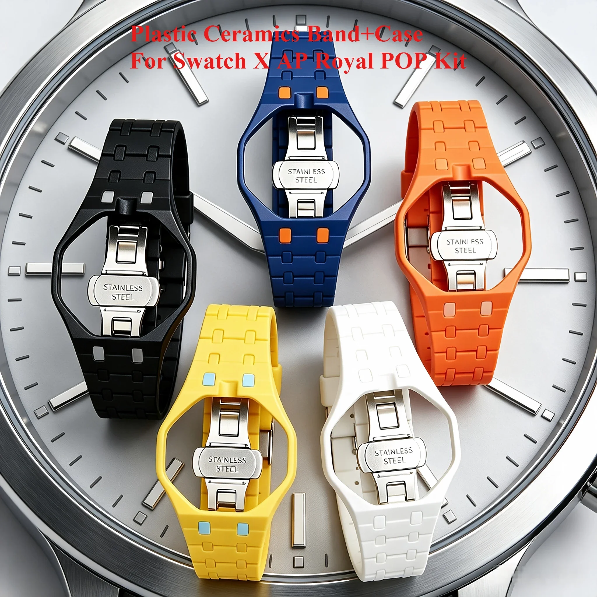 Luxury Watch Case - Luksusowy zestaw modyfikacyjny do zegarka Swatch