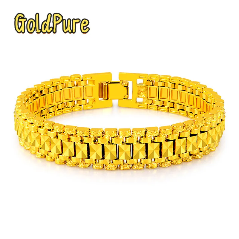 Luxury Watch Service - Złota bransoleta do zegarka Goldpure Luxury