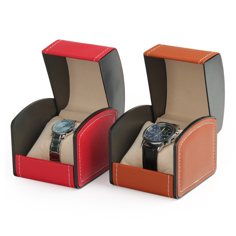 Luxury Watch Stand - Pudełko na zegarki ze skóry PU