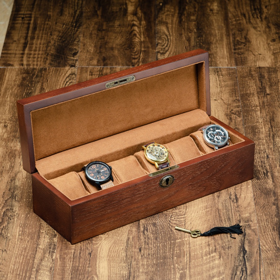 CLCUV Luksusowe drewniane pude – Luxury Watch Stand recenzja i cena