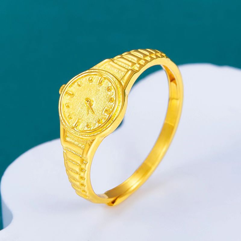 Złoty pierścionek z regulowany – Luxury Watch Service recenzja i cena