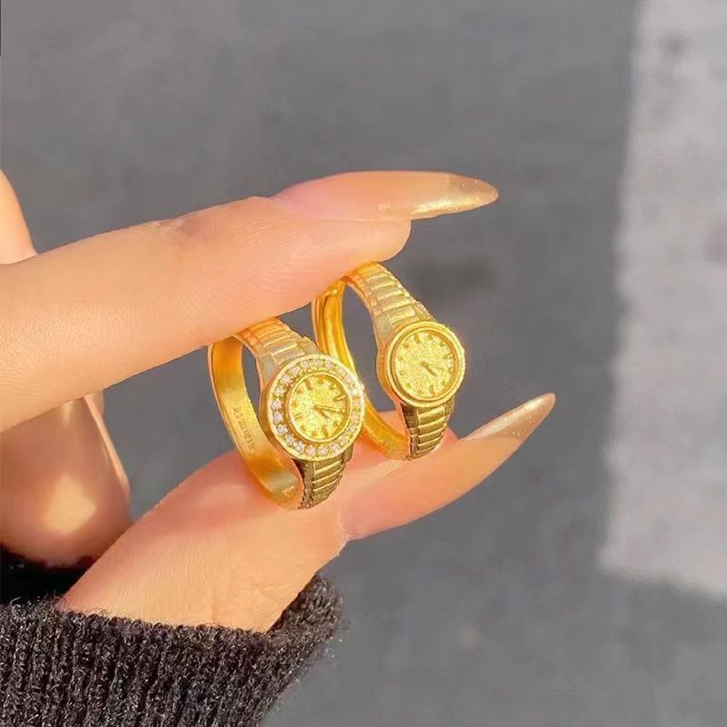Złoty pierścionek z regulowany – Luxury Watch Service recenzja i cena