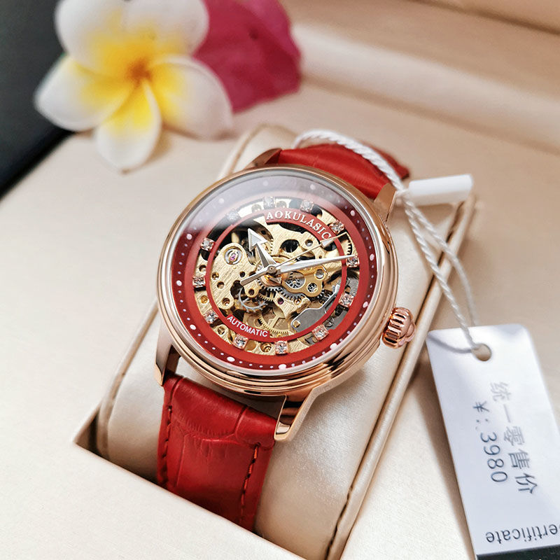 Luksusowy, elegancki, ażurowy, – Luxury Watch Gift For Her recenzja i cena