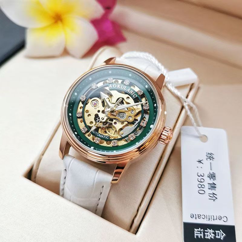 Luksusowy, elegancki, ażurowy, – Luxury Watch Gift For Her recenzja i cena