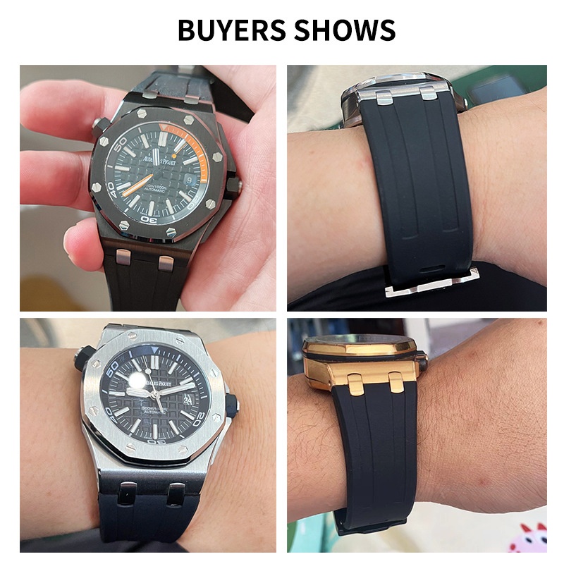 Wytrzymały gumowy silikonowy p – Audemars Piguet Watch Royal Oak recenzja i cena
