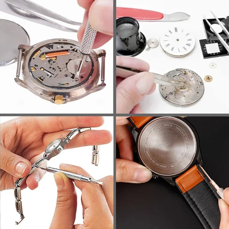 Zestaw narzędzi do naprawy zeg – Luxury Watch Cleaning Kit recenzja i cena