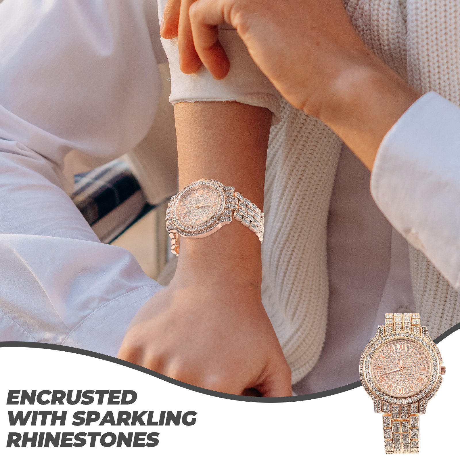 Damski zegarek na rękę z krysz – Luxury Watch Grade recenzja i cena