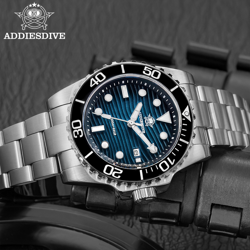ADDIESDIVE Męski Zegarek Kwarc – Luxury Watch Case recenzja i cena